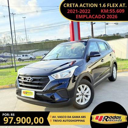 HYUNDAI CRETA 1.6 16V FLEX ACTION AUTOMÁTICO